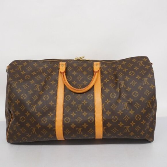 Louis Vuitton (55) Boston Bag Monogram Keepall Bandouliere M41414 - COA included - Picture 5 of 17